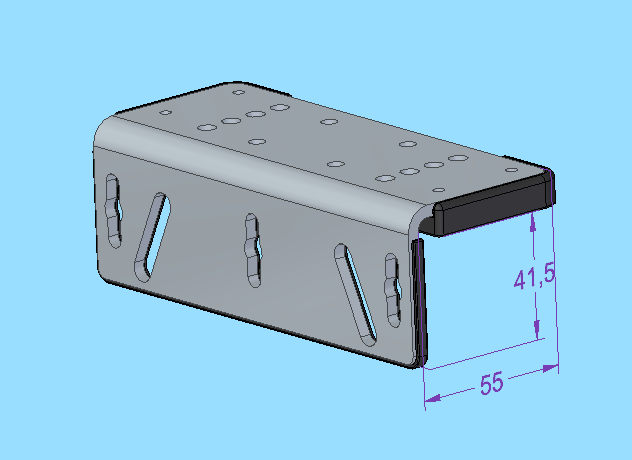 Alucrest Adapter für KedFlex und KedFlex 2.0