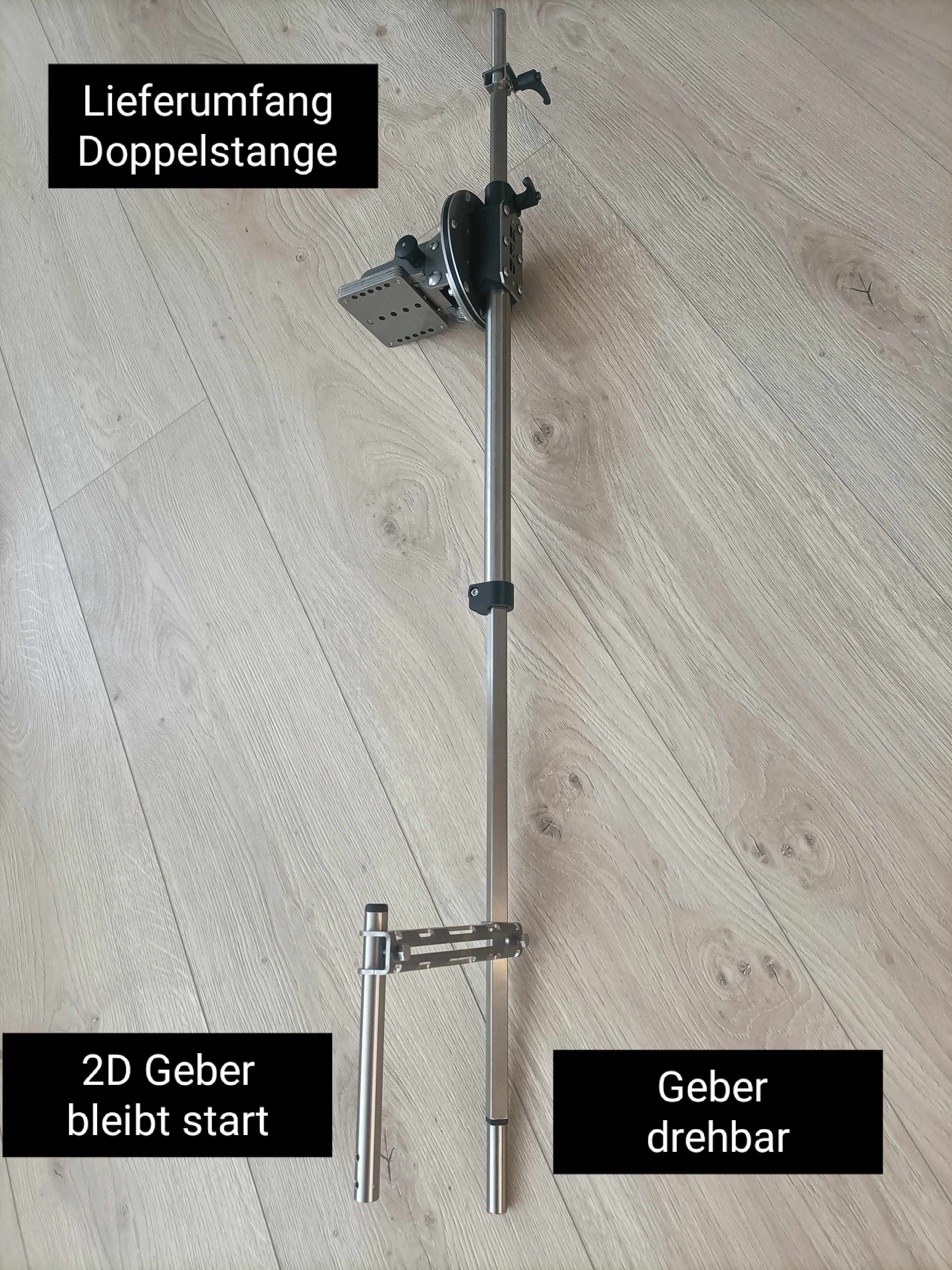 Geberstange KED Flex 2.0 SW