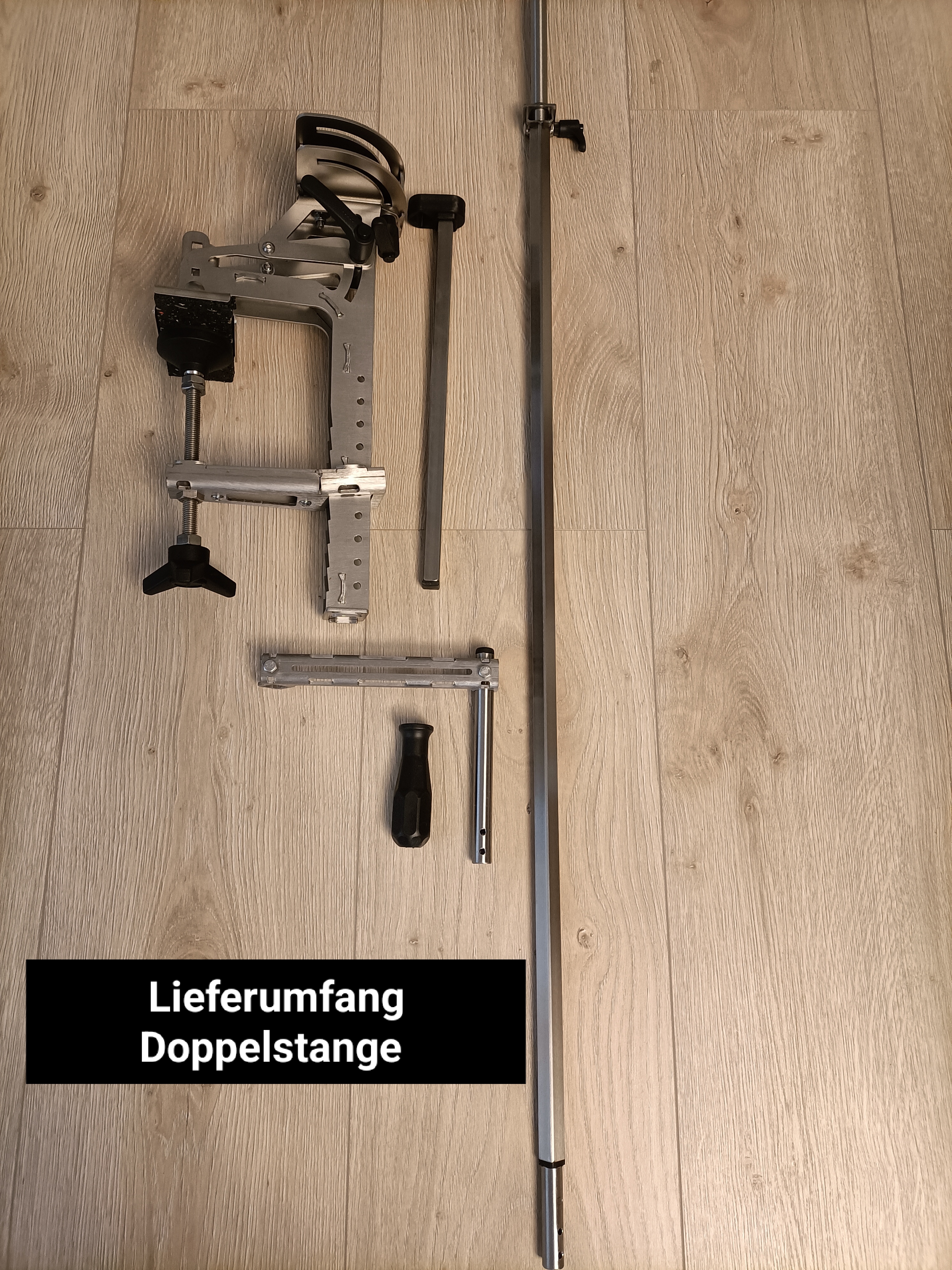 KED Echolot Geberstange Seitenmontage Klemmvariante 14 cm